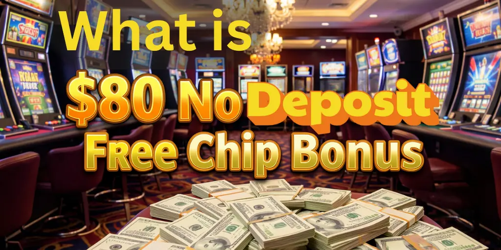 What Is $80 No Deposit Free Chip Bonus?